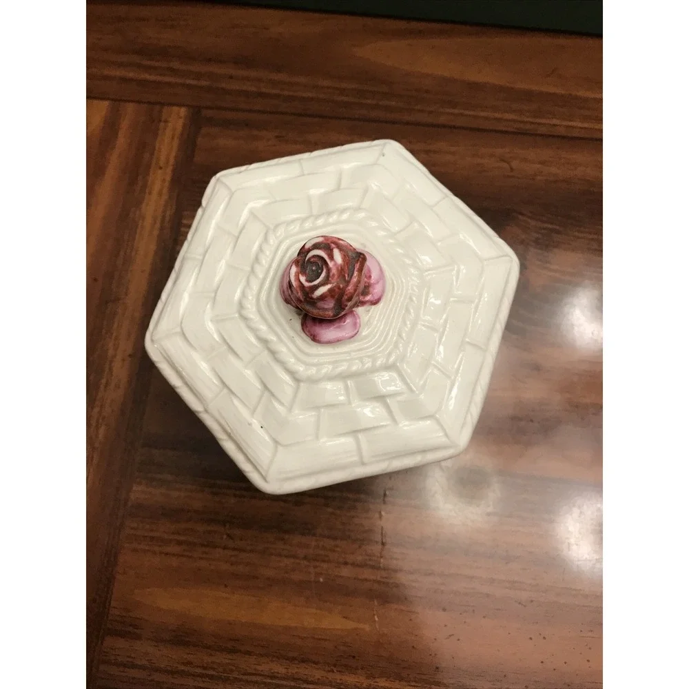 Czecho made in Slovakia octagon‎ pin jewelry box